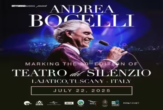 Andrea Bocelli Toscana Konseri ( Santa Margherita & Chianti) 